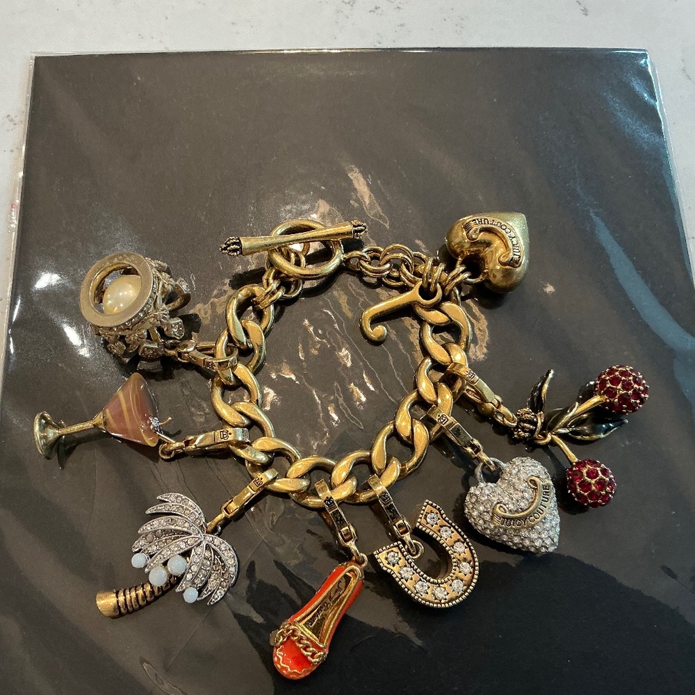 Vintage Juicy Couture Charm Bracelet